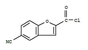 2-Benzofurancarbonyl chloride, 5-cyano-(9ci)Structure,84102-83-0Structure 2-Benzofurancarbonyl chloride, 5-cyano-(9ci) Structure,84102-83-0Structure