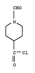 1-Formyl-piperidine-4-carbonyl chlorideStructure,84163-43-9Structure 1-Formyl-piperidine-4-carbonyl chloride Structure,84163-43-9Structure