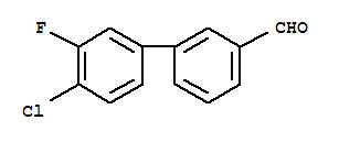 3-(2-氯-4-氟苯基)苯甲醛結(jié)構(gòu)式_842140-46-9結(jié)構(gòu)式