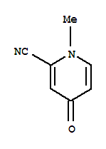 (9ci)-1,4-二氫-1-甲基-4-氧代-2-吡啶甲腈結(jié)構(gòu)式_84225-75-2結(jié)構(gòu)式