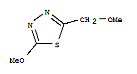 1,3,4-Thiadiazole, 2-methoxy-5-(methoxymethyl)-Structure,84353-10-6Structure 1,3,4-Thiadiazole, 2-methoxy-5-(methoxymethyl)- Structure,84353-10-6Structure