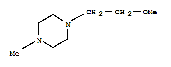Piperazine,1-(2-methoxyethyl)-4-methyl-(9ci)Structure,849459-55-8Structure Piperazine,1-(2-methoxyethyl)-4-methyl-(9ci) Structure,849459-55-8Structure