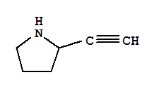 Pyrrolidine, 2-ethynyl-Structure,853304-19-5Structure Pyrrolidine, 2-ethynyl- Structure,853304-19-5Structure