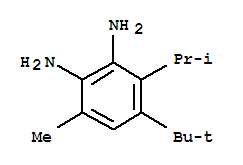 Toluene-2,3-diamine, 5-tert-butyl-4-isopropyl- (4ci)Structure,854633-87-7Structure Toluene-2,3-diamine, 5-tert-butyl-4-isopropyl- (4ci) Structure,854633-87-7Structure