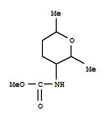 Pyran-3-carbamic acid,tetrahydro-2,6-dimethyl-,methyl ester (4ci)Structure,854696-22-3Structure Pyran-3-carbamic acid,tetrahydro-2,6-dimethyl-,methyl ester (4ci) Structure,854696-22-3Structure
