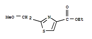 4-Thiazolecarboxylicacid,2-(methoxymethyl)-,ethylester(9ci)Structure,854754-20-4Structure 4-Thiazolecarboxylicacid,2-(methoxymethyl)-,ethylester(9ci) Structure,854754-20-4Structure