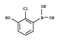 Boronic acid,(2-chloro-3-hydroxyphenyl)-(9ci)Structure,854778-29-3Structure Boronic acid,(2-chloro-3-hydroxyphenyl)-(9ci) Structure,854778-29-3Structure