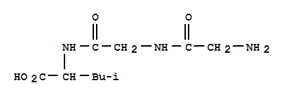 (9ci)-甘氨?；拾滨；?L-亮氨酸結(jié)構(gòu)式_855529-10-1結(jié)構(gòu)式