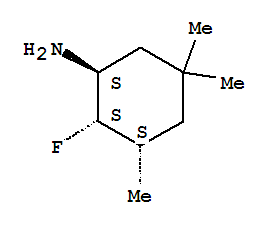 (1alpha,2beta,3beta)-(9ci)-2-氟-3,5,5-三甲基-環(huán)己胺結(jié)構(gòu)式_85623-64-9結(jié)構(gòu)式