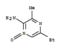 (5CI)-2-氨基-5-乙基-3-甲基吡嗪 1-氧化物結(jié)構(gòu)式_857183-38-1結(jié)構(gòu)式
