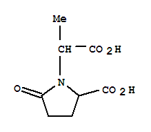 2-羧基--alpha--甲基-5-氧代-1-吡咯烷乙酸結構式_857425-57-1結構式