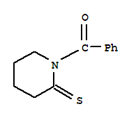 (5CI,9CI)-1-苯甲?；?2-哌啶硫酮結(jié)構(gòu)式_857436-83-0結(jié)構(gòu)式