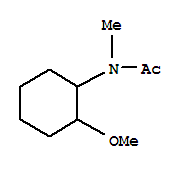 Acetamide,n-(2-methoxycyclohexyl)-n-methyl-Structure,857497-03-1Structure Acetamide,n-(2-methoxycyclohexyl)-n-methyl- Structure,857497-03-1Structure