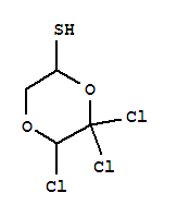 (6ci)-5,6,6-三氯-P-二噁烷-2-硫醇結(jié)構(gòu)式_857838-55-2結(jié)構(gòu)式