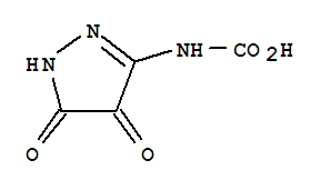 3-Pyrazolecarbamic acid,4,5-dihydro-4,5-diketo-(1ci)Structure,859955-10-5Structure 3-Pyrazolecarbamic acid,4,5-dihydro-4,5-diketo-(1ci) Structure,859955-10-5Structure