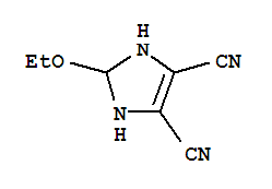 2-乙氧基-2,3-二氫-1H-咪唑-4,5-二甲腈結構式_860260-28-2結構式