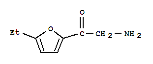 Ethanone,2-amino-1-(5-ethyl-2-furanyl)-Structure,860496-68-0Structure Ethanone,2-amino-1-(5-ethyl-2-furanyl)- Structure,860496-68-0Structure
