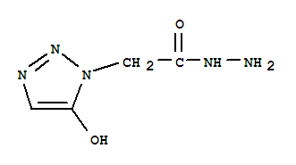 1,2,3-Triazole-1-acetic acid,5-hydroxy-,hydrazide (1ci)Structure,860569-62-6Structure 1,2,3-Triazole-1-acetic acid,5-hydroxy-,hydrazide (1ci) Structure,860569-62-6Structure