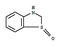 Benzothiazole,2,3-dihydro-,1-oxideStructure,861307-70-2Structure Benzothiazole,2,3-dihydro-,1-oxide Structure,861307-70-2Structure