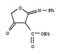 3-Furancarboxylic acid,tetrahydro-4-keto-2-phenylimino-,ethyl ester (1ci)Structure,861541-62-0Structure 3-Furancarboxylic acid,tetrahydro-4-keto-2-phenylimino-,ethyl ester (1ci) Structure,861541-62-0Structure