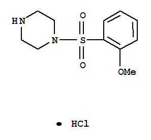 4-(2-Methoxy-benzenesulfonyl)-piperazine hydrochlorideStructure,864759-55-7Structure 4-(2-Methoxy-benzenesulfonyl)-piperazine hydrochloride Structure,864759-55-7Structure