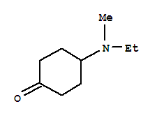 4-(乙基甲基氨基)-環(huán)己酮結(jié)構(gòu)式_867356-23-8結(jié)構(gòu)式