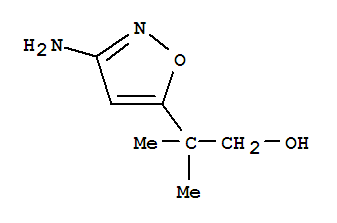 2-(3-Aminoisoxazol-5-yl)-2-methylpropan-1-olStructure,86860-67-5Structure 2-(3-Aminoisoxazol-5-yl)-2-methylpropan-1-ol Structure,86860-67-5Structure