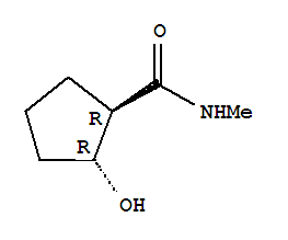 反式-(9ci)-2-羥基-n-甲基-,環(huán)戊烷羧酰胺結(jié)構(gòu)式_86984-36-3結(jié)構(gòu)式