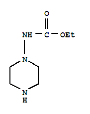 (9ci)-1-哌嗪-氨基甲酸乙酯結(jié)構(gòu)式_86989-96-0結(jié)構(gòu)式
