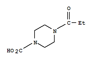 1-Piperazinecarboxylic acid,4-propionyl-(5ci)Structure,872829-46-4Structure 1-Piperazinecarboxylic acid,4-propionyl-(5ci) Structure,872829-46-4Structure