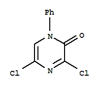 3,5-Dichloro-1-phenylpyrazin-2(1h)-oneStructure,87486-37-1Structure 3,5-Dichloro-1-phenylpyrazin-2(1h)-one Structure,87486-37-1Structure