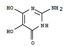 (9ci)-2-氨基-5,6-二羥基-4(1H)-嘧啶酮結構式_87814-12-8結構式