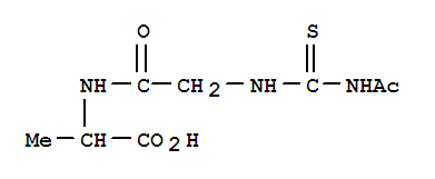 N-(4-acetyl-2-oxo-5-thioxo-4-imidazolidinyl)-l-alanineStructure,879008-63-6Structure N-(4-acetyl-2-oxo-5-thioxo-4-imidazolidinyl)-l-alanine Structure,879008-63-6Structure