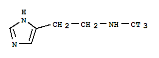 (9ci)-n-(甲基-t3)-1H-咪唑-4-乙胺結(jié)構(gòu)式_879997-11-2結(jié)構(gòu)式