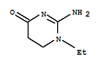 (9ci)-2-氨基-1-乙基-5,6-二氫-4(1H)-嘧啶酮結(jié)構(gòu)式_88075-52-9結(jié)構(gòu)式