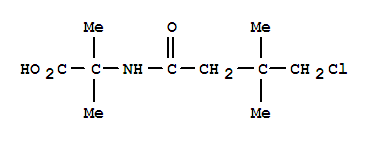 Alanine,n-(4-chloro-3,3-dimethyl-1-oxobutyl)-2-methyl-Structure,881019-99-4Structure Alanine,n-(4-chloro-3,3-dimethyl-1-oxobutyl)-2-methyl- Structure,881019-99-4Structure
