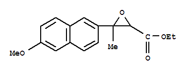 Ethyl 3-(6-methoxy-2-naphthyl)-3-methyl-2-oxiranecarboxylateStructure,88407-85-6Structure Ethyl 3-(6-methoxy-2-naphthyl)-3-methyl-2-oxiranecarboxylate Structure,88407-85-6Structure