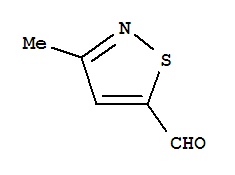 5-Isothiazolecarboxaldehyde, 3-methyl-Structure,88511-32-4Structure 5-Isothiazolecarboxaldehyde, 3-methyl- Structure,88511-32-4Structure