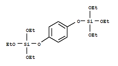 1,4-Bis-triethoxysilanyloxy-benzeneStructure,885274-42-0Structure 1,4-Bis-triethoxysilanyloxy-benzene Structure,885274-42-0Structure