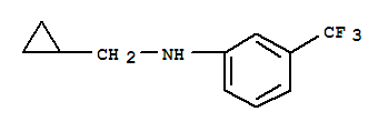 Cyclopropylmethyl-(3-trifluoromethyl-phenyl)-amine 1hcl saltStructure,887590-43-4Structure Cyclopropylmethyl-(3-trifluoromethyl-phenyl)-amine 1hcl salt Structure,887590-43-4Structure