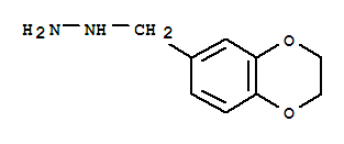 (2,3-Dihydro-1,4-benzodioxin-6-ylmethyl)-hydrazineStructure,887593-45-5Structure (2,3-Dihydro-1,4-benzodioxin-6-ylmethyl)-hydrazine Structure,887593-45-5Structure