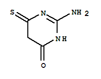 (7ci)-2-氨基-4-硫代-4,6(1H,5h)-嘧啶二酮結(jié)構(gòu)式_89033-32-9結(jié)構(gòu)式