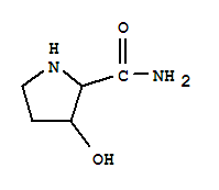 (7ci,9ci)-3-羥基-2-吡咯烷羧酰胺結(jié)構(gòu)式_89364-91-0結(jié)構(gòu)式