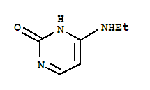 (9ci)-4-(乙基氨基)-2(1H)-嘧啶酮結(jié)構(gòu)式_89711-97-7結(jié)構(gòu)式
