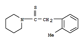 (9ci)-1-[2-(2-甲基苯基)-1-硫氧代乙基]-哌啶結(jié)構(gòu)式_89812-89-5結(jié)構(gòu)式