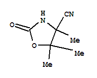 4-Oxazolidinecarbonitrile,4,5,5-trimethyl-2-oxo-(7ci)Structure,89943-24-8Structure 4-Oxazolidinecarbonitrile,4,5,5-trimethyl-2-oxo-(7ci) Structure,89943-24-8Structure