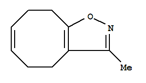 (9ci)-4,5,8,9-四氫-3-甲基-環(huán)辛并[d]異噁唑結(jié)構(gòu)式_89991-37-7結(jié)構(gòu)式