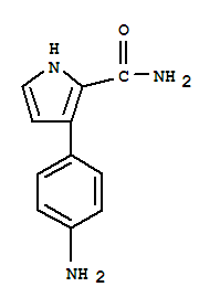 (9ci)-3-(4-氨基苯基)-1H-吡咯-2-羧酰胺結構式_902138-22-1結構式