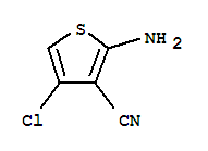 2-Amino-4-chloro-3-cyanothiopheneStructure,90312-20-2Structure 2-Amino-4-chloro-3-cyanothiophene Structure,90312-20-2Structure