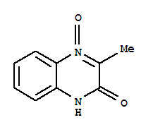 (7ci,9ci)-3-甲基-,4-氧化物2(1H)-喹噁啉酮結(jié)構(gòu)式_90417-40-6結(jié)構(gòu)式